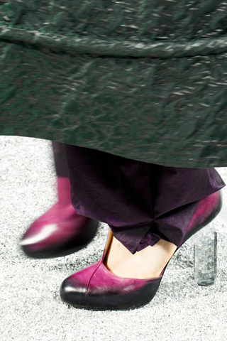 Perspex heels, Chanel, Fall 2012