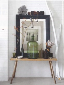 art of display, still life, decorating, collections