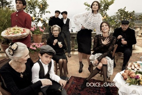 Dolce & Gabbana Autumn Winter 2012 Campaign, Monica Bellucci, Older women