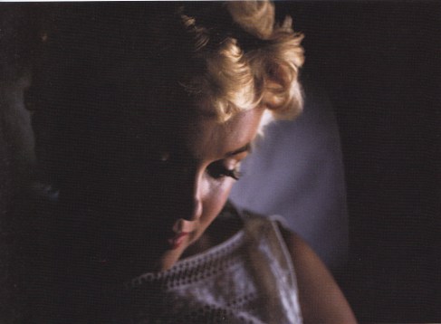 Marilyn Monroe, side portrait