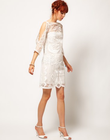 Vintage Whites, Asos, White lace dress