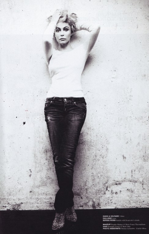 Emmanuelle Beart, Blondie, Marilyn Monroe, Crash Magazine