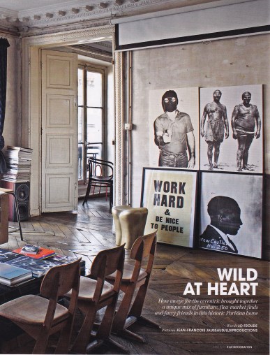 Cleo Charuet, Jean francois Jaussaud. Elle Decoration