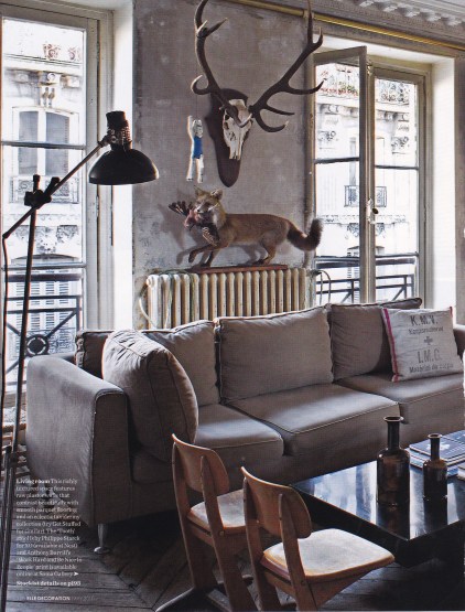 Cleo Charuet, Jean francois Jaussaud. Elle Decoration