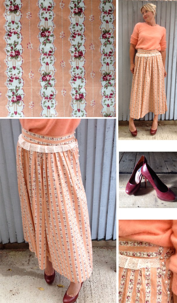 DIY Ulyana Sergeenko Skirt, Carolyn Everitt, crafts, dressmaking, full skirt, folk skirt