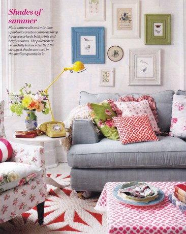 Country Living, Creating your own country home. colour pop, shabby chic