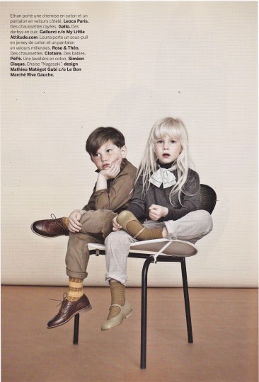 Vintage for children, children's clothes, Milk Magazine
