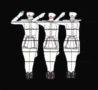 Fashion Illustration, Forever Crazy, Crazy Horse, Carolyn Everitt