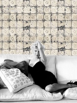 Marilyn Monroe, Brooklyn tins wallpaper, Bodie & Fou, Merci, Cecil Beaton