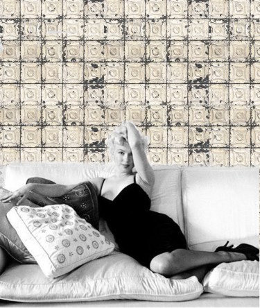 Marilyn Monroe, Brooklyn tins wallpaper, Bodie & Fou, Merci, Cecil Beaton