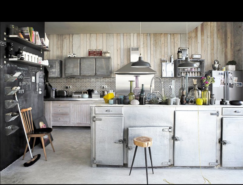 Pascal Francois, Lille, Industrial luxe, Elle Decoration