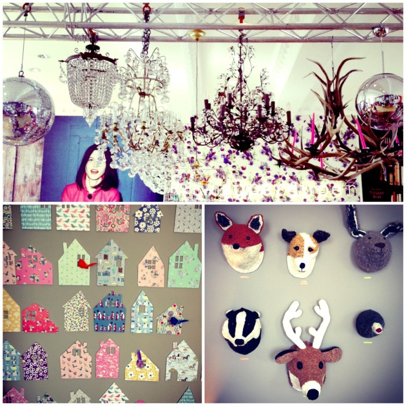 Boden Autumn Winter 2013, Chandeliers, styling