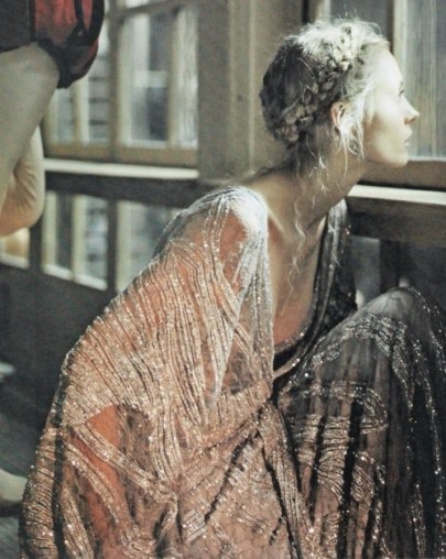 Boho style, hippie style, glitter and sequins