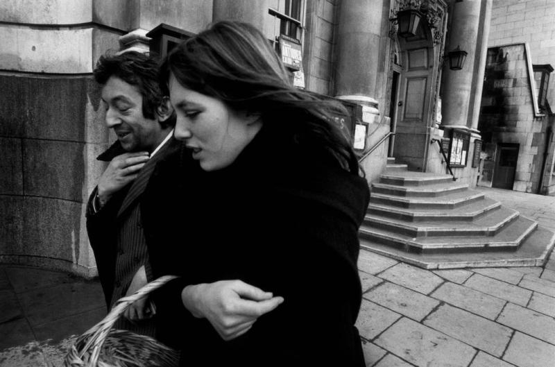 Serge Gainsbourg and Jane Birkin, Ian Berry, London 1970