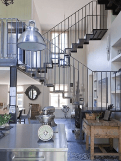 Ludvine Degas, Anne Catherine Scoffoni, Elle Decoration Country, industrial style, renovation, Bordeaux