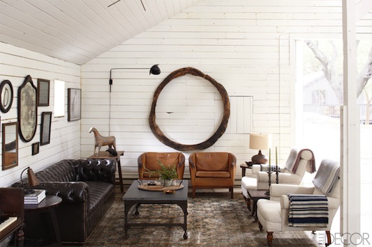 Ellen Degeneres, Portia de Rossi, Elle Decor, Ranch Style