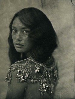 Angela and Ithyle, collodian photography