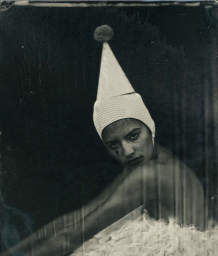 Angela and Ithyle, collodian photography