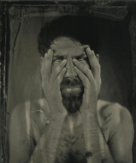 Angela and Ithyle, Collodian photography