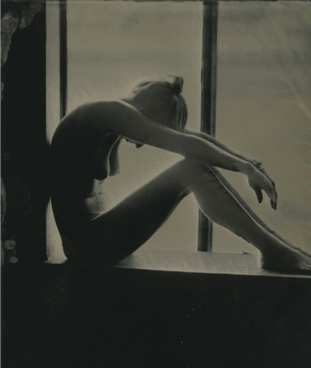 Angela and Ithyle, Collodian photography