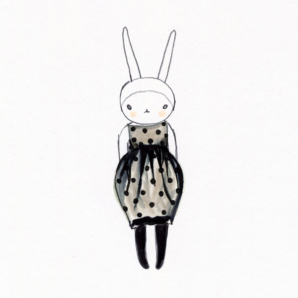 Fifi Lapin, fashion illustration