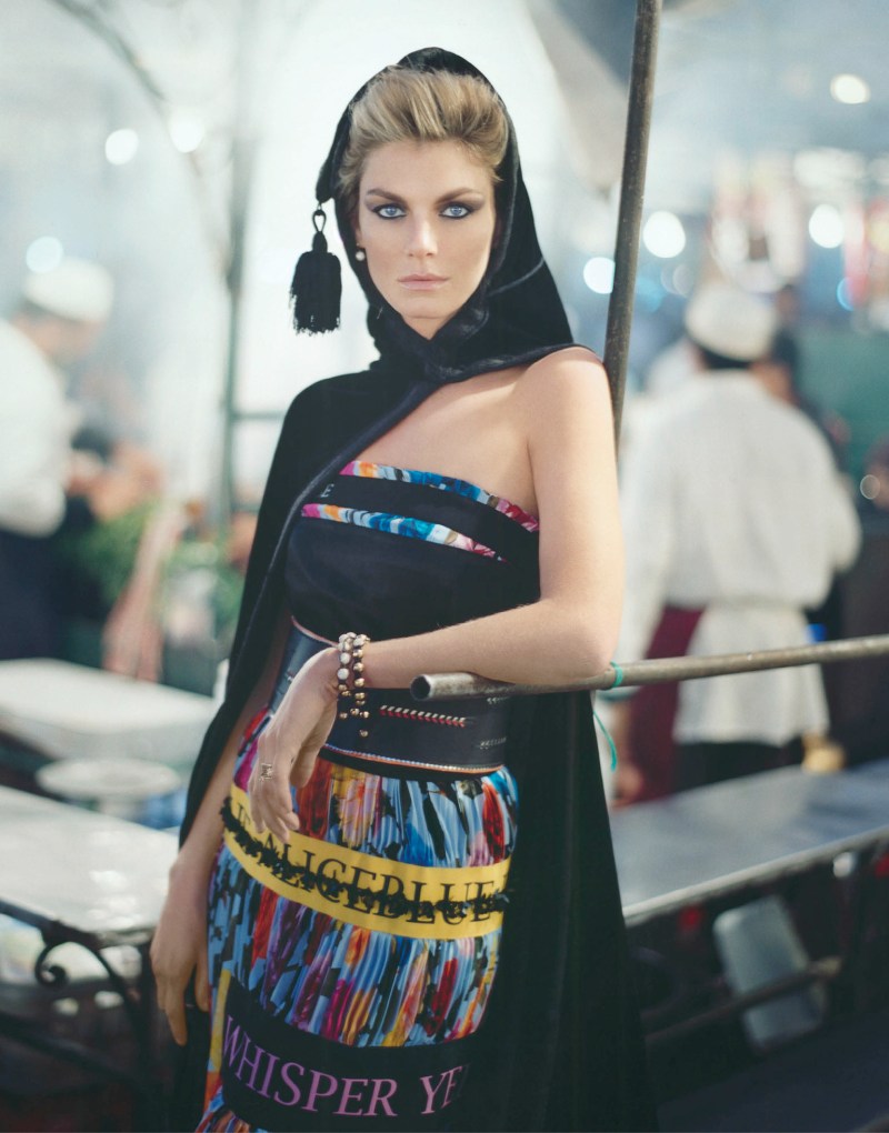 Talitha Getty, Angela Lindvall, Porter Magazine