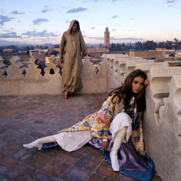 Talitha Getty, Angela Lindvall, Porter Magazine