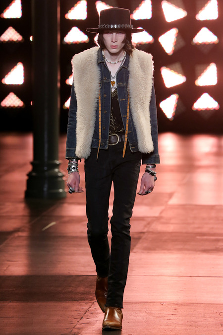 Saint Laurent spring menswear 2014, Hedi Slimane, boho style, boho boys